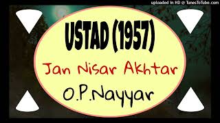 Ustad 1957  Soja Mere Raj Dulare Soja Asha Bhosle Lyrics  Jan Nisar Akhtar Music  O P N [upl. by Ayram814]