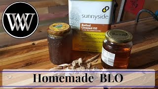 How to Make Boiled Linseed Oil I Making Homemade Woodworking BLO Finish [upl. by Ruyle]