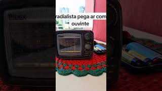 Radialista pegou raiva ao vivo kkkkk shorts [upl. by Anauqes662]