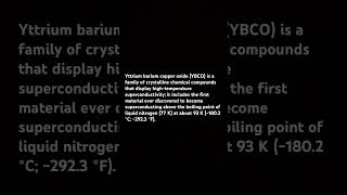 YCBO was the first recognized superconductor Yba2cu3o7 [upl. by Mooney]