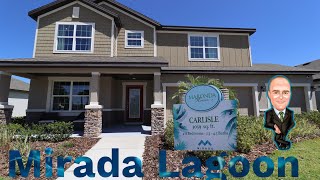 The Carlisle floor plan by Maronda Homes  Mirada San Antonio FL  New Home Tour [upl. by Waverley]