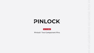 How to adjust the Pinlock® Two Component Pins [upl. by Terry304]