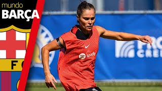 BARÇA Femení Tour USA 2024 Primer entrenamiento del equipo en la San Jose State University [upl. by Irita]