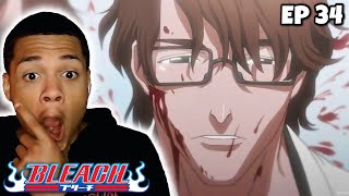 AIZEN GOT MURDERED  Bleach Episode 34 REACTION [upl. by Elisabetta]