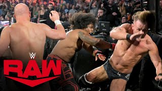 The New Day and Imperium’s war cant be contained in the ring Raw highlights Jan 22 2024 [upl. by Jaffe809]