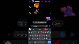 HOW TO SEND GIFT MESSAGE IN MESSENGER messenger messengerupdate [upl. by Mika391]