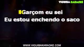 Garçom  Karaoke [upl. by Raphaela]