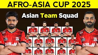 Afro Asia Cup 2025  Afro Asia Cup 2025 Squad  Afro Asia Cup [upl. by Brenden]