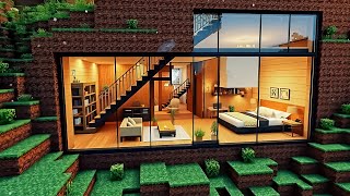 Modern Underground House Build in Minecraft [upl. by Benito127]