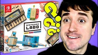 EU VOU CONSEGUIR  Nintendo Labo Variety Kit [upl. by Nelad]