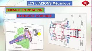 RévisionMécaniqueActivité tour parallèle N°3 Guidage en rotation par roulement [upl. by Nahtanha]