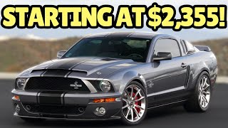 CHEAPEST Supercharged American cars [upl. by Nollahp]