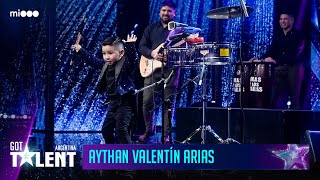 Aythan Valentín Arias  Timbales  Finales  Got Talent Argentina 2023 [upl. by Anad]