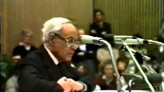 Karl Rahner quotErfahrungen eines katholischen Theologenquot 1984 [upl. by Vachill]