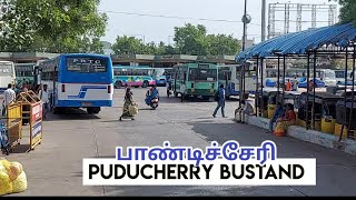 Puducherry PRTC Bus Station  புதுச்சேரி  Travel Advisor [upl. by Nylitsirk]