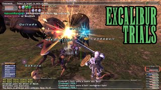 FFXI  Excalibur Trials 1013  9262016 [upl. by Avis]