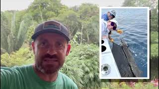 Fishing Report Quepos Costa Rica [upl. by Adnilak]