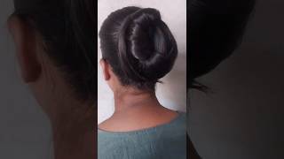 easy quick hairstyle shorts shortsfeed simplejudahairstyle easyjudahairstyle rmanisha [upl. by Nyrrad]