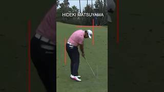 TOP SWING  HIDEKI MATSUYAMA IRON SLOW MOTION DTL US OPEN 2023 [upl. by Ihsar]