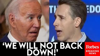 BREAKING NEWS Josh Hawley Pummels Biden For Radical AntiFaith Agenda At Faith amp Freedom Event [upl. by Trygve]