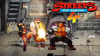 Streets of Rage 4 3 Luta Insana no Navio Cargueiro [upl. by Radbun270]