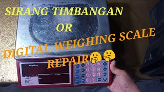 how to repair digital weighing scalepaano ba aayusin ang digital na tibangan Darwin tech [upl. by Gifferd852]