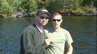 The Dimestore Fishermen fishes near Chapleau Ontario with friend Tim Mutter [upl. by Stauder]