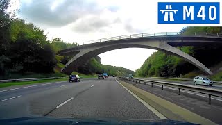 Long Drive M40 Motorway  M25 to Cherwell Valley [upl. by Agnella752]