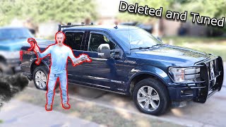 How to delete a 30L Powerstroke 2019 Ford F150 Platinum DPF and EGR Delete [upl. by Eikceb]