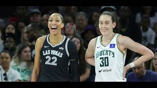 WNBA MVP Race  Aja Wilson  Breanna Stewart  Napheesa Collier  Womens Basketball Podcast [upl. by Annid]