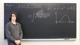 Difference Between Applied Calculus amp Calculus  Calculus Explained [upl. by Darin]