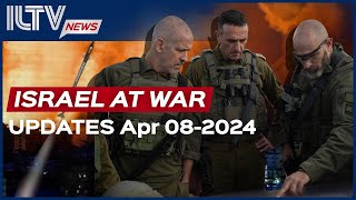 Israel Daily News – War Day 185 April 08 2024 [upl. by Noseyt]