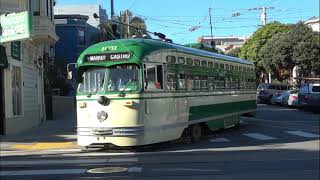 F Market Loop at Castro Terminal [upl. by Nyrehtac14]