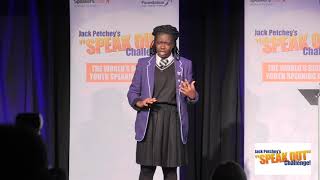 Omotola Noble Winner Jack Petchey’s “Speak Out” Challenge Southwark Regional Final 201718 [upl. by Reid]