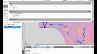 AutoCAD Map 3D 2011  Coordinate System Tracking [upl. by Noyad]