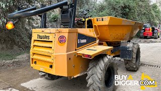 2016 Thwaites 6 Tonne Site Dumper for sale [upl. by Eicnahc]