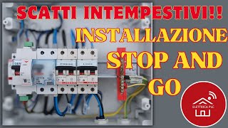 25 INSTALLAZIONE SALVAVITA A RIARMO AUTOMATICO STOP AND GO BTICINO F80SG SCATTI INTEMPESTIVI [upl. by Ahsinot188]