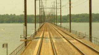 Amtrak NEC Track 3 SB GUNPOW Interlocking and bridge [upl. by Raveaux653]