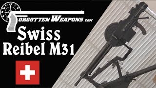 Swiss Reibel M31 Tank amp Fortress Machine Gun [upl. by Melvina]