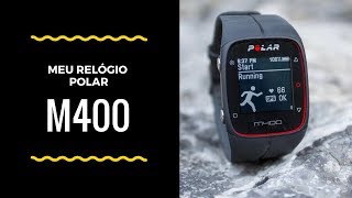 Meu Relógio Polar M400 Análise [upl. by Showker669]