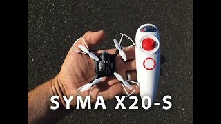 Syma X20S Unboxing and Flying Review [upl. by Chard118]