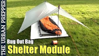 Shelter Module  Part 2 Building A Bug Out Bag by TheUrbanPrepper [upl. by Campy210]