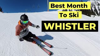 What Is The Best Month To Ski Whistler Blackcomb [upl. by Macgregor]