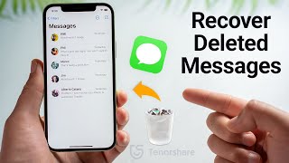 How to Recover Deleted Messages on iPhone [upl. by Yllac836]