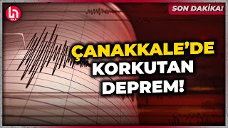 SON DAKİKA AFAD Duyurdu Çanakkale açıklarında korkutan deprem [upl. by Mccarthy]