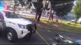 Biker es atropellado y pierde la vida en Tepojaco Cuautitlán Izcalli [upl. by Cirederf61]