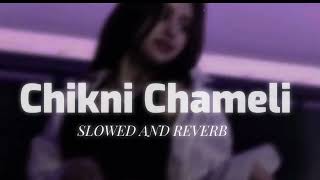 CHIKNI CHAMELI  SLOWED AND REVERBED NEW SONG 2023 [upl. by Auburn]