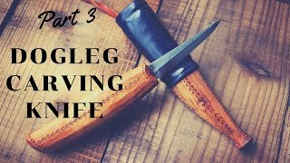 How to make your own Spoon Carving Knife  Part 3  Carving the Handle [upl. by Neomah]