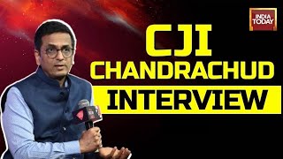 CJI Chandrachud Interview Chief Justice Of India Justice D Y Chandrachud Special Interview [upl. by Vaughan634]