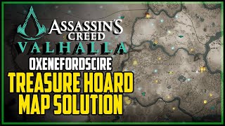 Oxenefordscire Treasure Hoard Map Solution Assassin’s Creed Valhalla [upl. by Oidivo851]